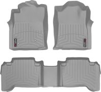 Коврики WeatherTech Grey для Toyota Tacoma (mkII)(double cab) 2005-2007 automatic - Фото 1