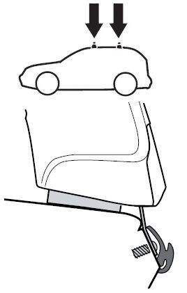 Монтажный комплект Thule 1299 для Ford Escort (mkV)(седан и хетчбэк) 1990-1997 / Scorpio (mkI-mkII)(седан и хетчбэк) 1985-1998; Peugeot 406 (mkI)(седан) 1996-2004 - Фото 2