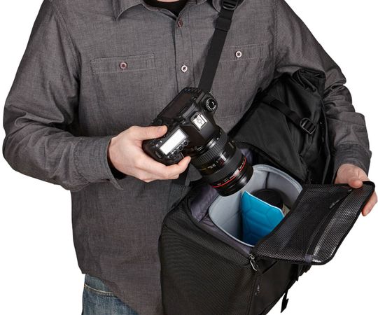 Рюкзак Thule Covert DSLR Rolltop Backpack - Фото 17