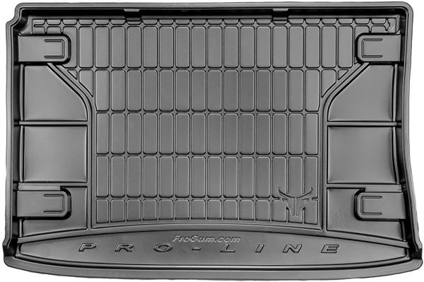 Резиновый коврик в багажник Frogum Pro-Line для Fiat Fiorino (mkI); Peugeot Bipper (mkI) 2007-2020 (комби)(багажник - 2 двери)(багажник) - Фото 1