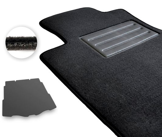 Двошарові килимки Optimal для Nissan Rogue (mkII)(нижній рівень)(багажник) 2013-2020 - Фото 1