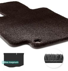 Двошарові килимки Sotra Magnum Black для Ford Fiesta (mkVII)(5-дв. хетчбек)(нижній)(багажник) 2008-2017