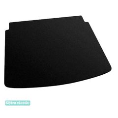 Двошарові килимки Sotra Classic Black для Seat Altea (mkI)(хетчбек)(багажник) 2004-2009