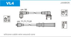 Дроти запалювання Janmor VL4 для Volvo 240 2.3 KAT (B 230 F)