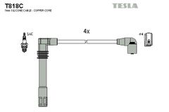 Дроти запалювання Tesla T818C для Audi A3; Skoda Octavia (1.8) (AGN; APG) - Фото 2