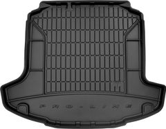 Резиновый коврик в багажник Frogum Pro-Line для Skoda Rapid (mkI)(лифтбэк) 2012-2019 (без двухуровневого пола)(багажник)