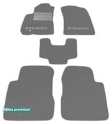 Двошарові килимки Sotra Premium Grey для Mitsubishi Outlander (mkI) 2001-2008 - Фото 1