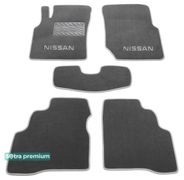 Двухслойные коврики Sotra Premium Grey для Nissan Almera (mkII)(N16) 2000-2006 - Фото 1