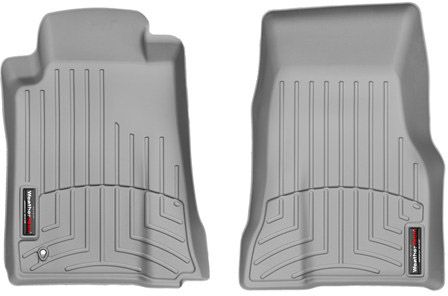 Коврики Weathertech Grey для Ford Mustang (mkV)(1 fixing hook)(1 row) 2005-2010 - Фото 1