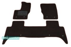 Двошарові килимки Sotra Premium Chocolate для Land Rover Range Rover Sport (mkII) 2013-2022 - Фото 1