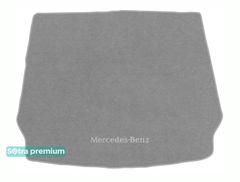 Двошарові килимки Sotra Premium Grey для Mercedes-Benz GLC-Class (С253)(купе)(гібрид)(багажник) 2017-2022