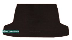 Двошарові килимки Sotra Premium Chocolate для Peugeot 508 (mkI)(седан)(не гібрид)(багажник) 2010-2018