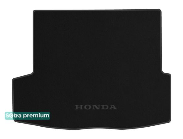 Двошарові килимки Sotra Premium Black для Honda Civic (mkIX)(універсал)(багажник) 2014-2017 - Фото 1