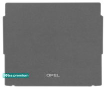 Двошарові килимки Sotra Premium Grey для Opel Grandland (mkI)(верхній рівень)(багажник) 2017→ - Фото 1