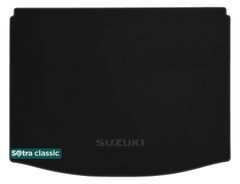 Двошарові килимки Sotra Classic Black для Suzuki SX4 (mkIII)(S-Cross)(багажник) 2021→
