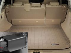Килимок из захистом WeatherTech Beige для Land Rover Range Rover Sport (mkI)(trunk behind 2 row) 2006-2013 - Фото 2