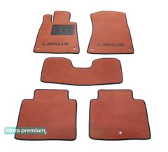Двошарові килимки Sotra Premium Terracotta для Lexus GS (mkIII)(задній привід) 2005-2010
