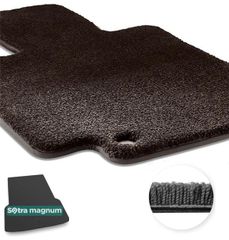 Двошарові килимки Sotra Magnum Black для Mercedes-Benz EQS (V297)(длинный)(багажник) 2021→