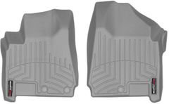 Коврики Weathertech Grey для Cadillac SRX (mkII)(3 big fixings)(1 row) 2012-2016