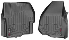 Коврики Weathertech Black для Ford Super Duty (extended & double cab)(mkIII)(with 4x4 shifter)(raised dead pedal)(1 row) 2012-2016 automatic