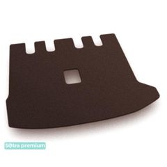 Двошарові килимки Sotra Premium Chocolate для Renault Lodgy (mkI)(багажник) 2012-2021