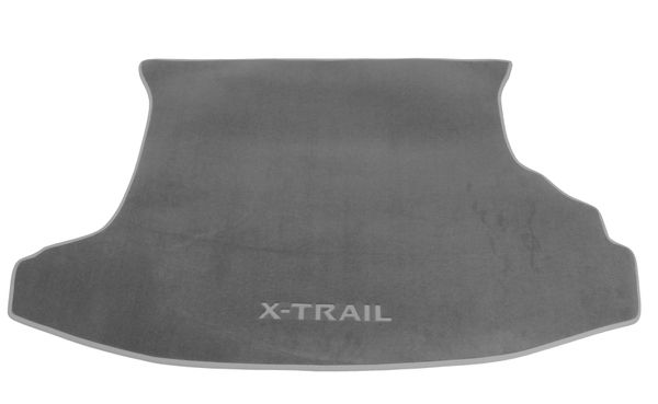 Двошарові килимки Sotra Custom Premium Grey для Nissan X-Trail (mkI)(багажник) 2001-2007 - Фото 1