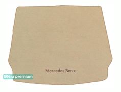 Двухслойные коврики Sotra Premium Beige для Mercedes-Benz GLC-Class (С253)(купе)(гибрид)(багажник) 2017-2022 - Фото 1