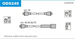 Дроти запалювання Janmor ODS249 для Opel Ascona (A) 1.2S (12 S) / 1.6N (16 N) / 1.6S (16 S) / 1.9