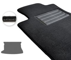 Двошарові килимки Optimal для Toyota Auris (mkI)(багажник) 2006-2012