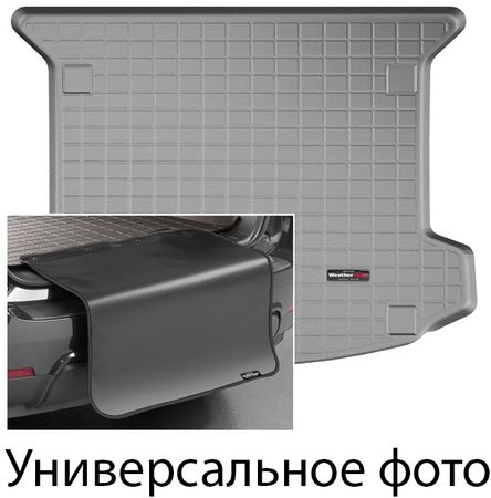Килимок из захистом WeatherTech Grey для Mazda CX-9 (mkI)(trunk behind 2 row) 2007-2015 - Фото 1