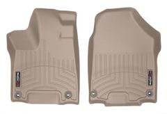 Коврики WeatherTech Beige для Honda Ridgeline (mkII)(1 row) 2017→