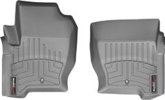 Коврики Weathertech Grey для Land Rover Discovery (mkIII-mkIV); Range Rover Sport (mkI)(2 fixing hooks)(1 row) 2008-2016