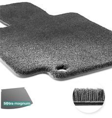 Двошарові килимки Sotra Magnum Grey для Mazda 3 (mkIII)(хетчбек)(багажник) 2013-2019