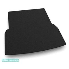 Двошарові килимки Sotra Premium Black для Mercedes-Benz EQS (V297)(багажник) 2021→