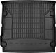 Гумовий килимок у багажник Frogum Pro-Line для Nissan Pathfinder (mkIII)(R51)(7 місць) 2005-2014 (без дворівневої підлоги)(складений 3й ряд)(багажник)