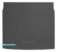 Двошарові килимки Sotra Premium Grey для Peugeot 508 (mkI)(універсал)(багажник) 2010-2018