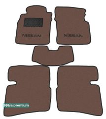 Двошарові килимки Sotra Premium Chocolate для Nissan Primera (mkI-mkII)(P10-P11) 1991-2001