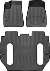 Коврики Weathertech Black для Tesla Model X (mkI)(6 seats no console)(1-2-3 row) 2016 - 17/10/2016