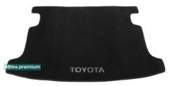 Двошарові килимки Sotra Premium Black для Toyota Corolla (mkIX)(E120)(хетчбек)(багажник) 2000-2006 - Фото 1