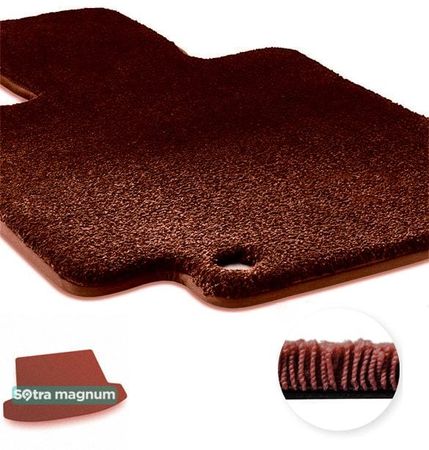 Двошарові килимки Sotra Magnum Red для Hyundai Tucson (mkIV)(багажник) 2020→ - Фото 1