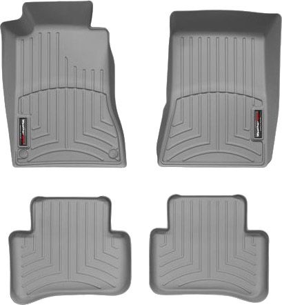 Коврики Weathertech Grey для Mercedes-Benz C-Class (W203)(RWD) 2000-2007 automatic - Фото 1