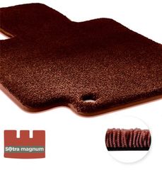 Двошарові килимки Sotra Magnum Red для Volkswagen Caravelle (T5;T6)(L1)(багажник) 2003→