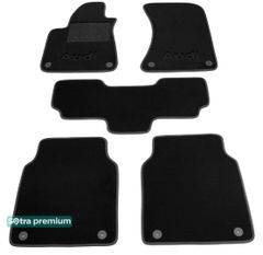 Двошарові килимки Sotra Premium Black для Audi A8/S8 (mkIII)(D4)(long) 2010-2018
