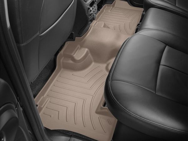 Коврики WeatherTech Beige для Chevrolet Trailblazer; GMC Envoy; Buick Rainier (mkI)(2 rows) 2001-2008 - Фото 3