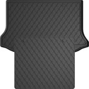 Гумовий килимок у багажник Gledring для Volvo V40 (mkII)(D2,D3,D4) 2012-2018; (T2,T3,T4) 2012→ (нижній)(багажник із захистом) - Фото 1