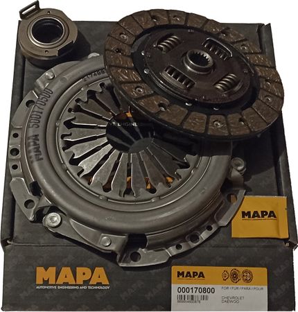 Комплект зчеплення MAPA 000170800 для Chevrolet / Daewoo Matiz 0.8i - Фото 1