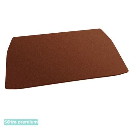 Двухслойные коврики Sotra Premium Terracotta для Mitsubishi Grandis (mkI)(разложенный 3 ряд)(багажник) 2003-2011 - Фото 1