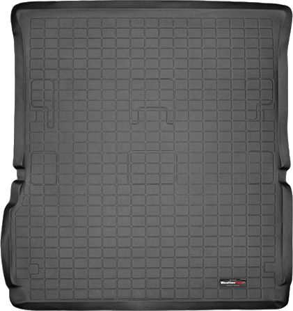 Коврик Weathertech Black для Toyota Sequoia (mkI)(trunk behind 2 row) 2000-2007 - Фото 1