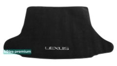 Двошарові килимки Sotra Premium Black для Lexus CT (mkI)(багажник) 2011-2022 - Фото 1