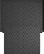 Гумовий килимок у багажник Gledring для Ford Kuga (mkII) 2012-2020 (з дворівневою підлогою)(нижній рівень)(багажник із захистом) - Фото 1
